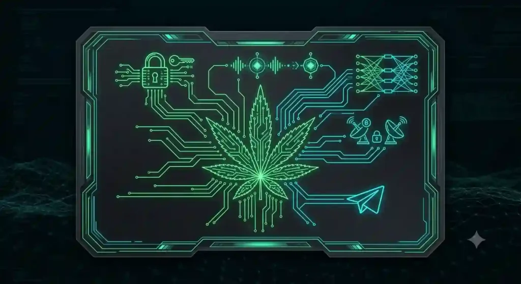 Weed Berlin Telegram Artwork
